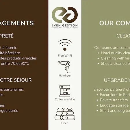 Apartmán Sejournez Dans Un Havre De Paix Au Coeur De